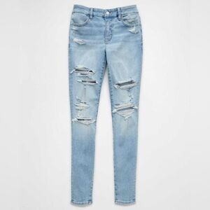 American Eagle Outfitters Light Blue Skinny Jeans